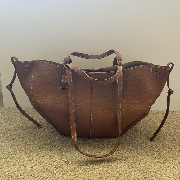 Polene Brown Tote Bag - Picture 10 of 13